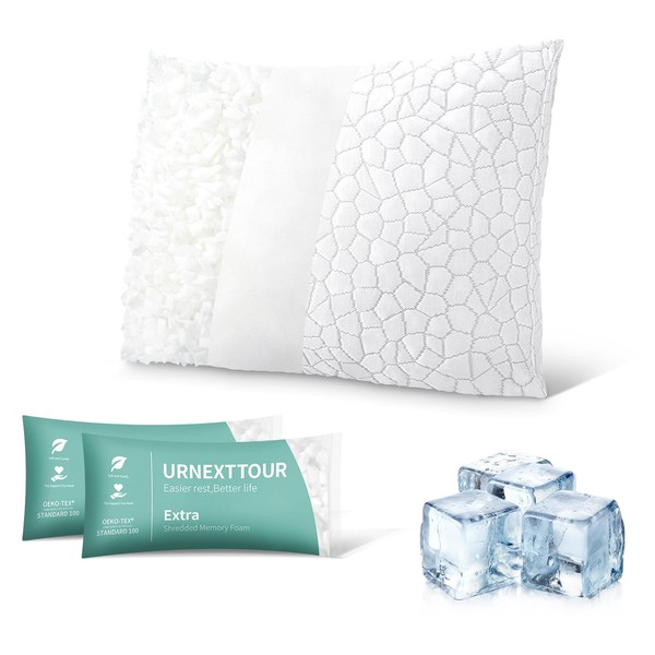 urnexttour High Cooling Pillow for Hot Sleepers Bed Pillow for