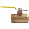Apollo 75-100 Series Bronze Ball Valve with Automatic Drain, Two