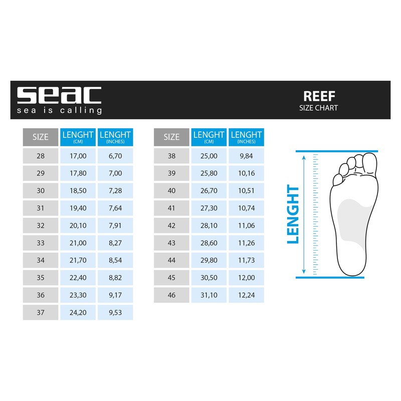 Seac Reef, adult and children's flip-flops, quick-drying for pool and