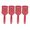 4pcs Detangling Vent Brush Faster Blow Drying Professional Wet Dry