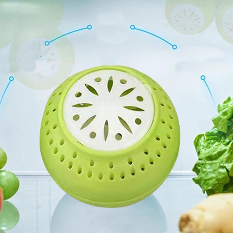Refrigerador Absorbente de Olores Bolas Desodorizantes Conservan la Frescura Cocina