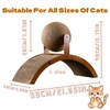 Scratch pad for Cats，cat Scratching Post，Cardboard cat Scratcher，Kitten Scratcher，sisal cat