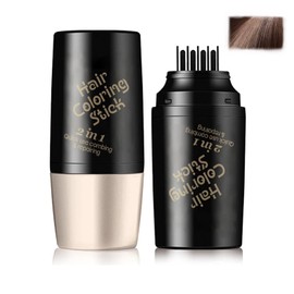 Hair Dye Comb,Temporary Portable Hair Dye Comb For Gray Hair Coverage,Waterproof and Sweat-Proof,Quick Color Root Touch Up Hair,Instant Hair Color for Women and Man-49g (01#Light Brown, 1Pcs)