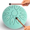 Steel Tongue Drum 6 Inch 11 Notes, C Major Tongue