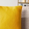 PAVILIA Mustard Yellow Throw Pillow Covers 18x18 Set of 2,