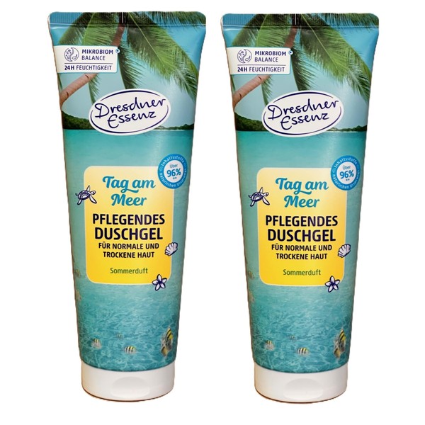 2er Pack Dresdner Essenz Duschgel Tag am Meer 2 x