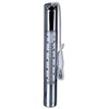 Poolzilla Deluxe Stainless Steel Thermometer with Tether String | Measure Pool and Spa Temperature Up to 120°F and 50°C | Easy to Read Display