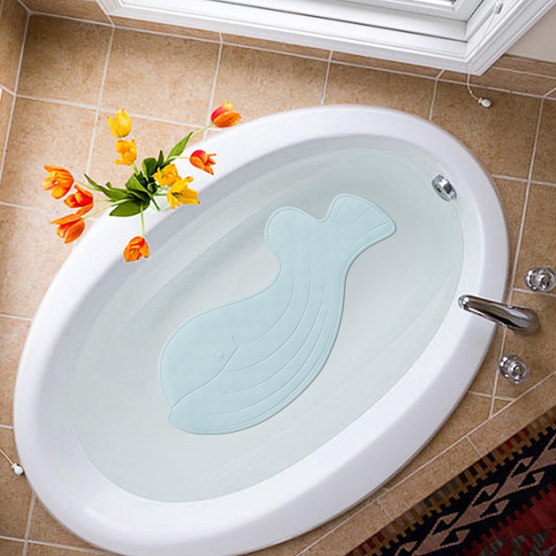 Qulable Bath Mat Kid Bath Mats Non Slip Kids Shower