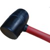 16oz High Quality Rubber Mallet with 70% Fibre Handle Toolzone