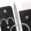 3 Swords Germany - Stainless Steel INOX Curved Nail Scissors