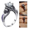 Anillo Compromiso Skull Calavera Punk Dark