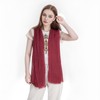 Women Summer Cotton Blend Crinkle Vintage Soft Long Scarf Linen