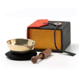 -5078- Mini Singing Bowl Gift Set in Box Colourful