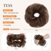 Human Hair Messy Bun Hair Piece,TESS Hair Buns for Women,100%
