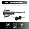 XQSMWF Left Driver Door Lock Cylinder 2 Keys Compatible with
