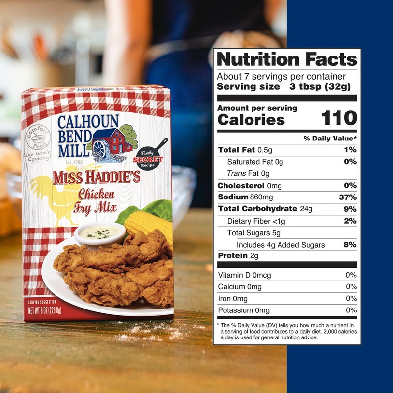 Calhoun Bend Mill Miss Haddie's Chicken Fry Mix | Southern