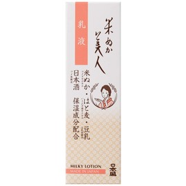 Nihonmori Rice Bran Beauty Lotion, 3.4 fl oz (100 ml) (Unscented, Colorless)