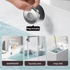KASHUNUO Bathroom Sink Overflow Cover: Stainless Odor Proof Block Cockroach