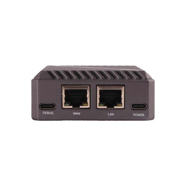 Radxa E20C Mini PC, RK3528A 4-Core CPU, Dual Gigabit Ethernet,
