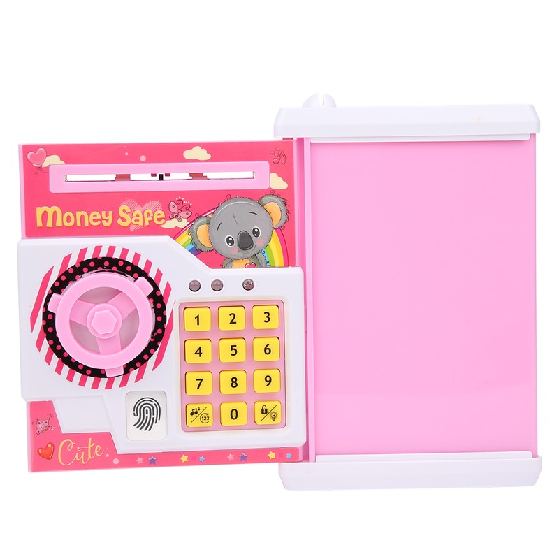 Money Box Cute Cartoon Children Kid Auto Scroll Paper Electronic