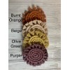 Handmade Macrame Car Coasters Set Of Two