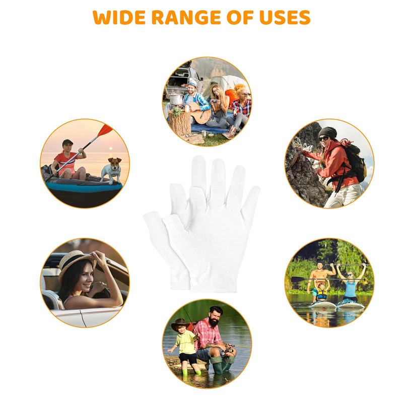 moisturising Gloves Cotton Gloves for Eczema Dry Hands