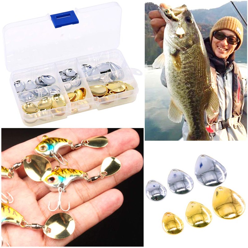 Glarks - Señuelos de pesca de cobre para atraer pescar,