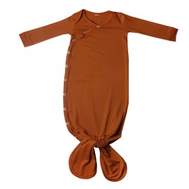 Copper Pearl Newborn Knotted Gown"Powell"