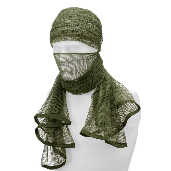 Brandit Commando Net Scarf Various (Camouflage) Colours 190 x 90