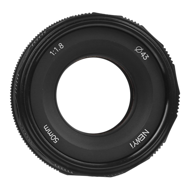 NEWYI 50mm F1.8 E Mount Large Aperture Portrait Manual Lens