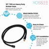 YOSSEE PVC Smooth Shower Hose 1.5M / 59 Inch with