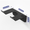 YIGII Hair Dryer Holder Wall Mounted Self Adhesive No Drill