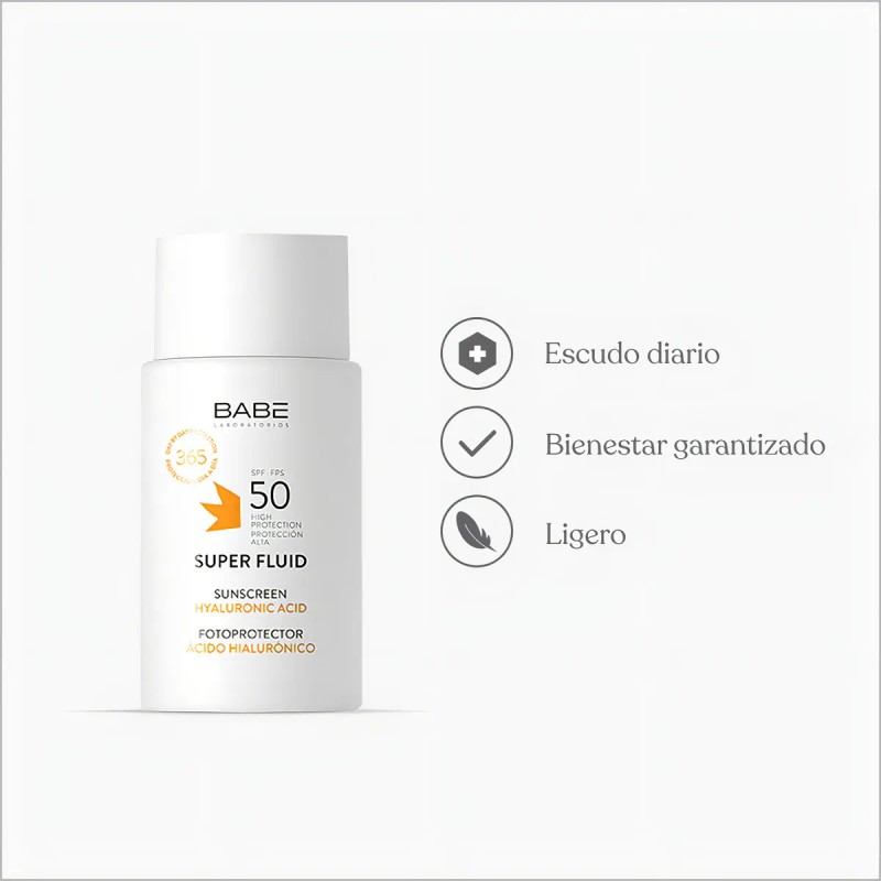 Fotoprotector Facial Babé Hidratación Spf50 50ml