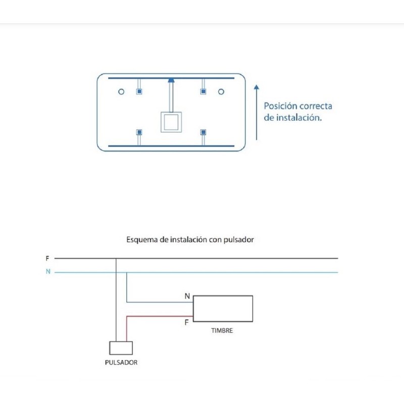 RASMACOR | Wired Doorbell Manual Ding Dong Chime | Mechanical
