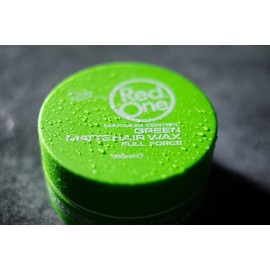 Cera para Cabello Red One Matte Green Máximo Control - Cera para Peinar Mate - Cera Pelo Hombre - Red One Aqua Hair Wax Green - Cera Red One Verde 150 ml