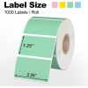No Brand Misofuki 2.25x1.25 1000 Labels Rectangular White Direct Thermal