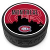 Montreal Canadiens Skyline Puck