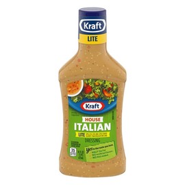 kraft (6 Pack) Kraft House Italian Lite Salad Dressing 16 Fl Oz Bottle