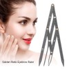Eyebrow Makeup Ruler, Stainless Steel Golden Ratio Eyebrow Measurement Ruler,