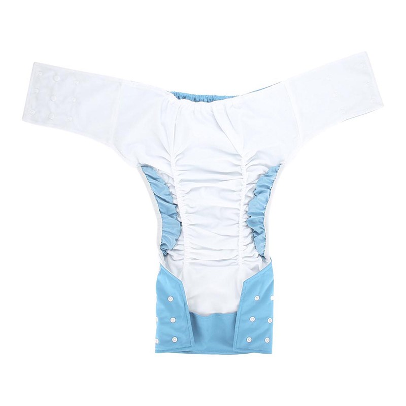 Washable Adult Pocket Nappy Cover Adjustable Reusable Diaper Cloth Light