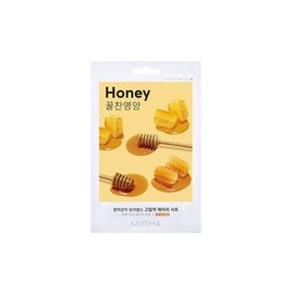 [Missha] Missha Airy Close-fitting Sheet Mask 19g (Honey) (14853122) / [미샤] 미샤 에어리 밀착 시트 마스크 19g (꿀) (14853122)