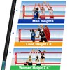 SKEERY Outdoor Heavy Duty Volleyball Net Set, Anti-Sag Design, Adjustable