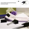 48PCS Bulldog Clips 51MM Large Paper Clips Binder 2 inch