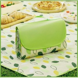 Foldable & Portable Picnic Mat for Camping, Beach, Han River & Hiking 2m x 1.5m Yellow 2ea
