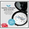 KATCHY Insect Trap 8-Pack of Refillable Glue Boards