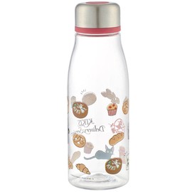 Skater Direct Drinking Water Bottle, 16.9 fl oz (500 ml), Includes Infuser, Water Bottle, Kiki's Delivery Service, Bakery Ghibli