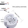 Noobibaba 12V LED Driver IP67, 12V Transformer 15W 1.25A, Waterproof