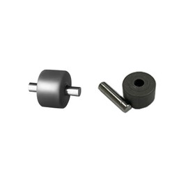 Vacuum Cleaner Compatible with Tineco IFloor 3 / Floor One S3 Replacement Floor Scrubbers Small Rollers and Metal Rod Assembly at the Bottom Front Parts - 2 Pack