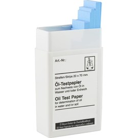 Fittingteile Oil Test Paper for Detection of Oil in Water or Soil Test Strips (Design: Test Paper)