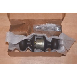 Schlage Passage Door Knob Latch Hall & Closet Oil-Rubbed Bronze  F10  613 Handle